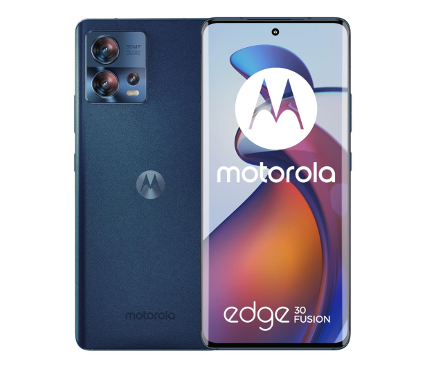 Motorola edge 30 fusion 5G 8/128GB Neptune Blue – Vegan Leather 144Hz - 1069289 - zdjęcie